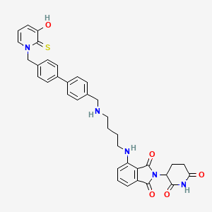 molecular formula C36H35N5O5S B12370442 Pro-HD1 