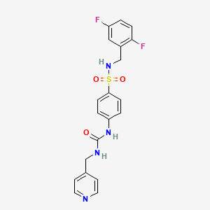 molecular formula C20H18F2N4O3S B12370455 Nampt activator-5 