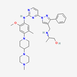 molecular formula C35H47N9O2 B12370485 Egfr-IN-101 