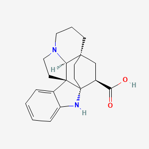 molecular formula C20H24N2O2 B12370580 Kopsininic acid 