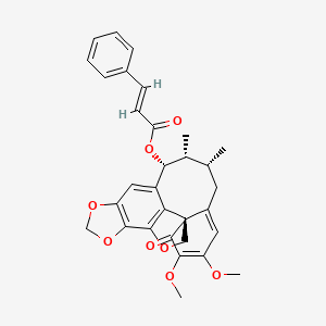 molecular formula C31H30O8 B12370651 schiarisanrin D 