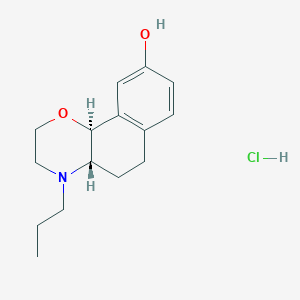 molecular formula C15H22ClNO2 B12370688 ent-Naxagolide Hydrochloride 