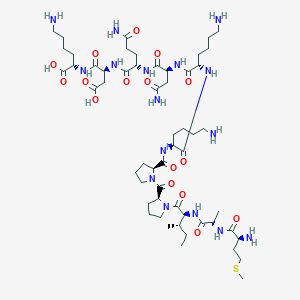 molecular formula C55H96N16O16S B12370797 K-Casein (106-116),bovine 