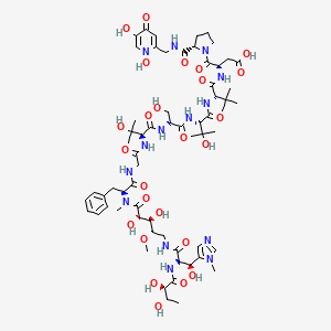 molecular formula C63H94N14O25 B12370819 Antibacterial agent 171 