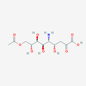 molecular formula C11H19NO9 B12370865 (4S,5R,6R,7S,8R)-9-acetyloxy-5-amino-4,6,7,8-tetrahydroxy-2-oxononanoic acid 