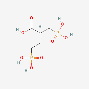 B1237087 4-Phosphono-2-(phosphonomethyl)butanoic acid CAS No. 51360-27-1