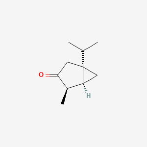 molecular formula C10H16O B1237091 (-)-beta-Thujone CAS No. 33766-30-2