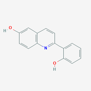 molecular formula C15H11NO2 B12370930 12R-Lox-IN-1 