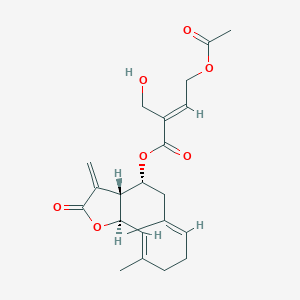 8 beta-(4-Acetoxy-5-hydroxytigloyloxy)costunolide