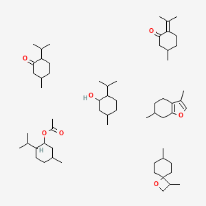 molecular formula C62H108O7 B1237095 薄荷油 CAS No. 8006-90-4