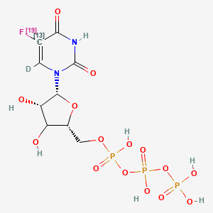 5-Fluorouridine 5'-triphosphate-13C,19F,d1