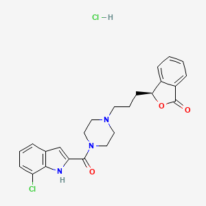 molecular formula C24H25Cl2N3O3 B12370987 GluN2B-NMDAR antagonist-2 