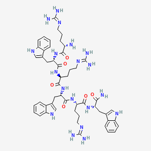 molecular formula C51H69N19O6 B12370989 H-Arg-Trp-Arg-Trp-Arg-Trp-NH2 