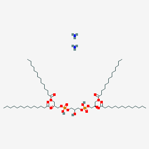 molecular formula C65H132N2O17P2 B12371004 Tetramyristoylcardiolipin 