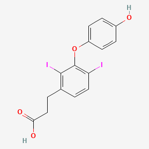 3-(3-(4-Hydroxyphenoxy)-2,4-diiodophenyl)propanoic acid