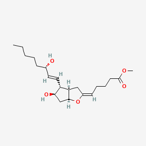 molecular formula C21H34O5 B1237107 Prostaglandin I2 methyl ester CAS No. 61799-74-4