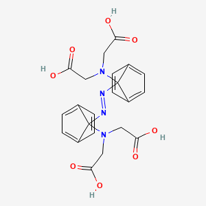 molecular formula C22H20N4O8 B1237110 Baidaat CAS No. 80462-88-0