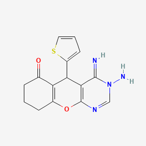 molecular formula C15H14N4O2S B12371131 Antiproliferative agent-44 