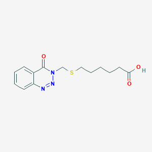 4-Ketobenzotriazine-CH2-S-(CH2)5-COOH