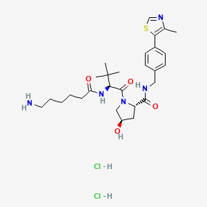 (S,R,S)-AHPC-C5-NH2 (dihydrochloride)