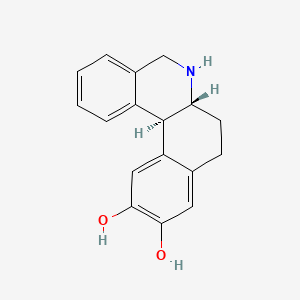 molecular formula C17H17NO2 B1237125 Dihydrexidine CAS No. 174691-84-0