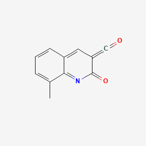 molecular formula C11H7NO2 B12371303 CID 85525342 