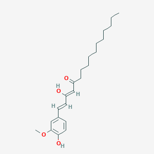 molecular formula C23H34O4 B12371338 12-Dehydrogingerdione 