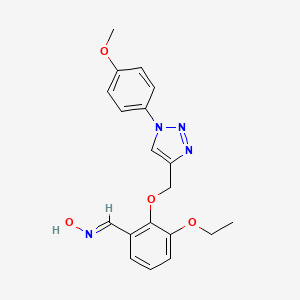 molecular formula C19H20N4O4 B12371380 AChE-IN-55 