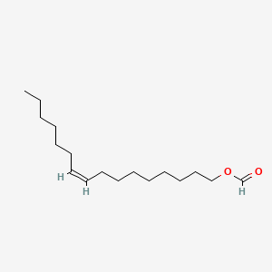 molecular formula C17H32O2 B12371398 [(Z)-hexadec-9-enyl] formate 