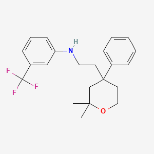 molecular formula C22H26F3NO B12371425 Icmt-IN-17 