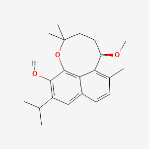 molecular formula C21H28O3 B12371439 Wulfenioidin F 