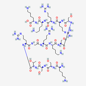 H-Lys-Ser-Ser-Thr-Arg-Gly-Arg-Lys-Ser-Ser-Arg-Arg-Lys-Lys-OH