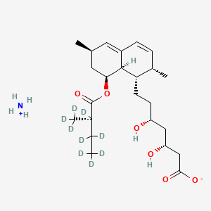 Simvastatin acid-d9 (ammonium)