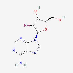 (2R,4R,5R)-5-(6-aminopurin-9-yl)-4-fluoro-2-(hydroxymethyl)oxolan-3-ol