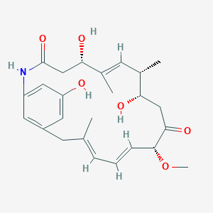 molecular formula C25H33NO6 B1237151 Proansamitocin 