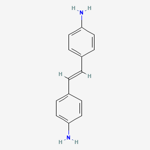 molecular formula C14H14N2 B1237157 4,4'-Diaminostilbene CAS No. 621-96-5