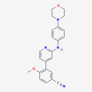 molecular formula C23H22N4O2 B12371582 Tnik-IN-7 