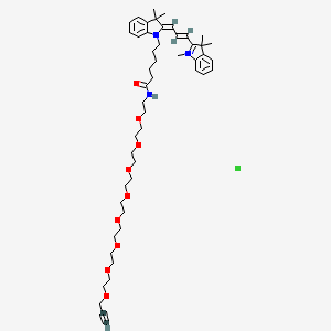 Cy3-PEG8-Alkyne