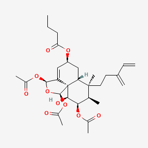 molecular formula C30H42O10 B1237161 Caseamembrins N 
