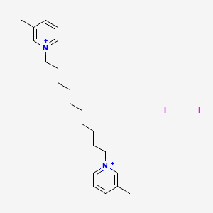 molecular formula C22H34I2N2 B12371702 bPiDI 