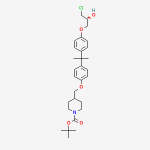 molecular formula C29H40ClNO5 B12371727 BWA-522 intermediate-2 