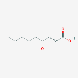 molecular formula C9H14O3 B1237173 4-Oxo-2-nonenoic acid 