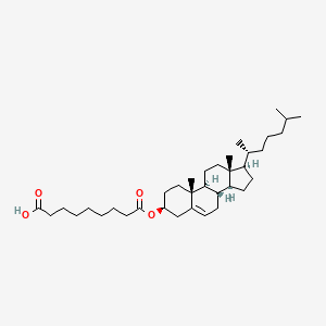 molecular formula C36H60O4 B12371739 Cholesteryl hemiazelate 