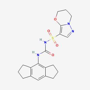 molecular formula C19H22N4O4S B12371749 Nlrp3-IN-19 CAS No. 2238819-65-1