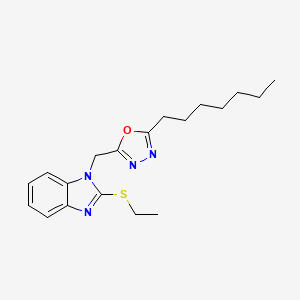 molecular formula C19H26N4OS B12371772 AChE-IN-48 