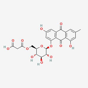 molecular formula C24H22O13 B12371783 Emoghrelin 