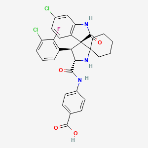 molecular formula C30H26Cl2FN3O4 B12371804 (S,R,S)-MI-1061 