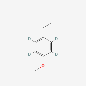 molecular formula C10H12O B12371814 Estragole-d4 