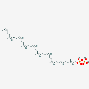 molecular formula C50H84O7P2 B1237182 Di-trans,poly-cis-decaprenyl diphosphate 