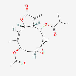 molecular formula C21H28O7 B1237184 Viguiestenin CAS No. 54153-71-8